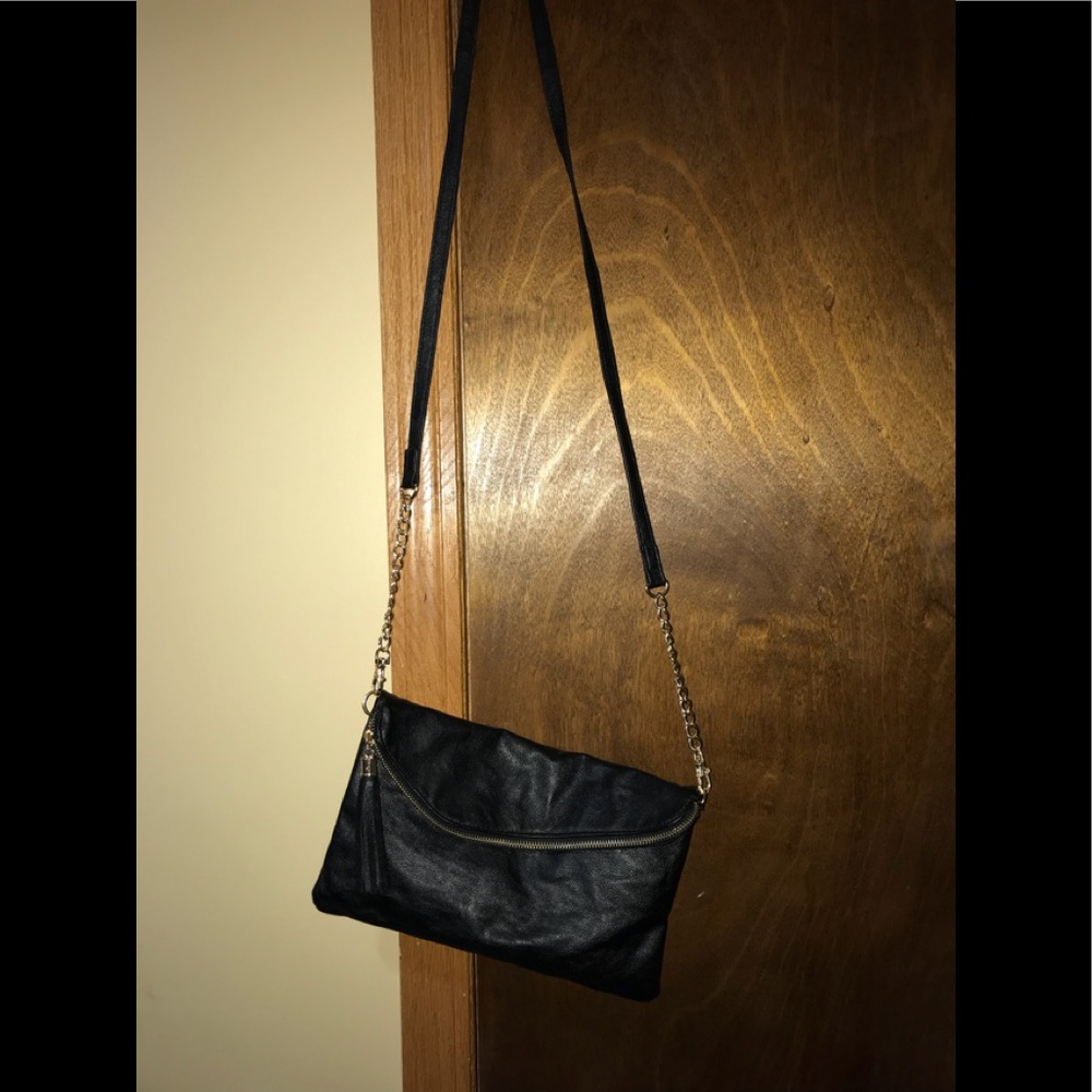 Black crossbody/clutch